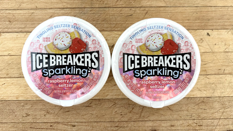Ice Breakers mints containers