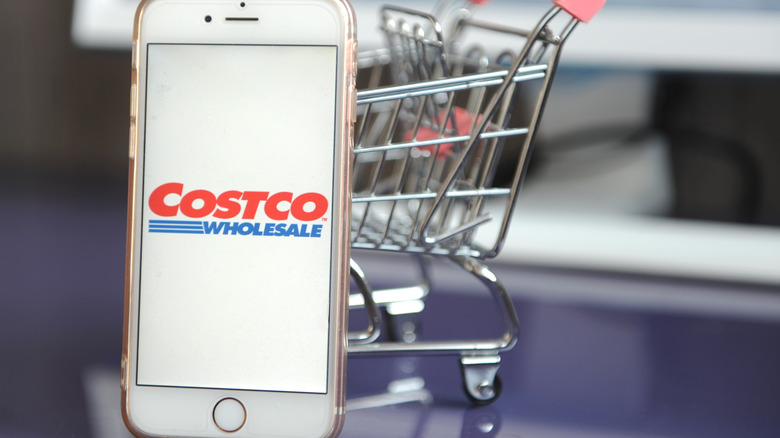 Costco phone app little cart