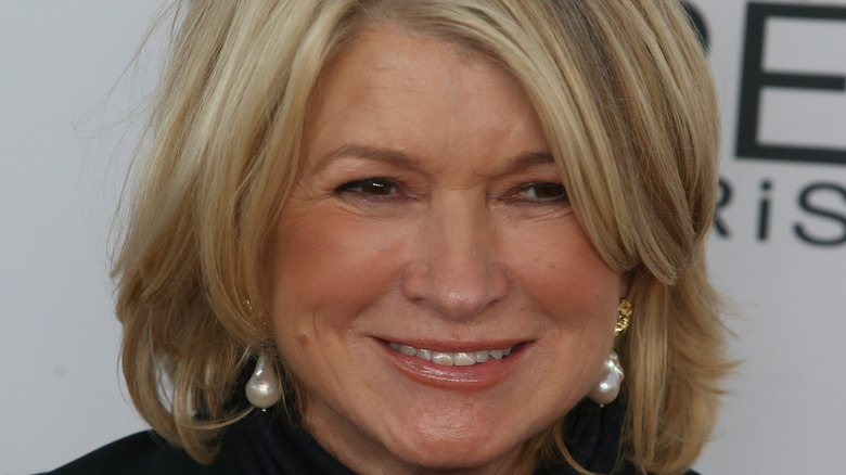 Martha Stewart smiling