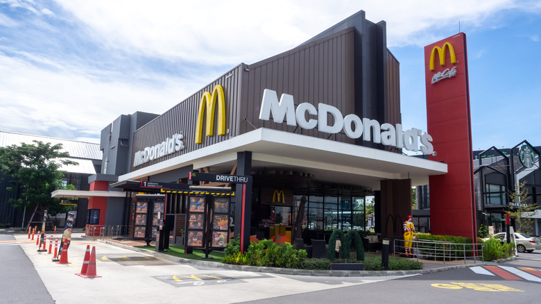 McDonald's drive thru