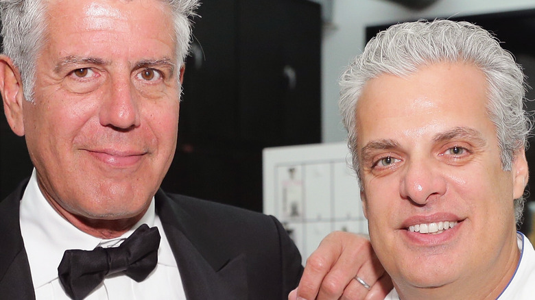 Anthony Bourdain and Éric Ripert