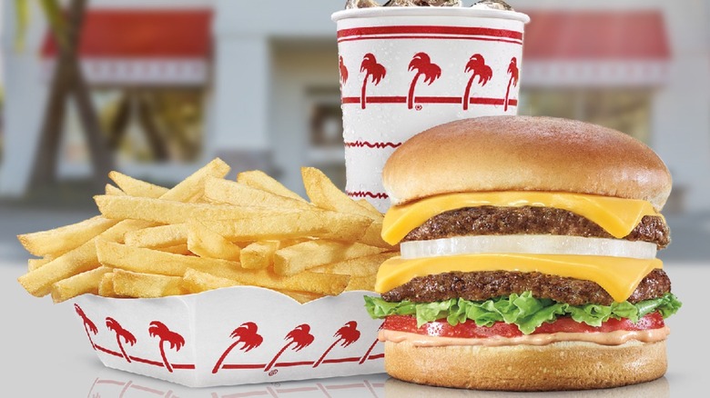 In-and-Out Burger food