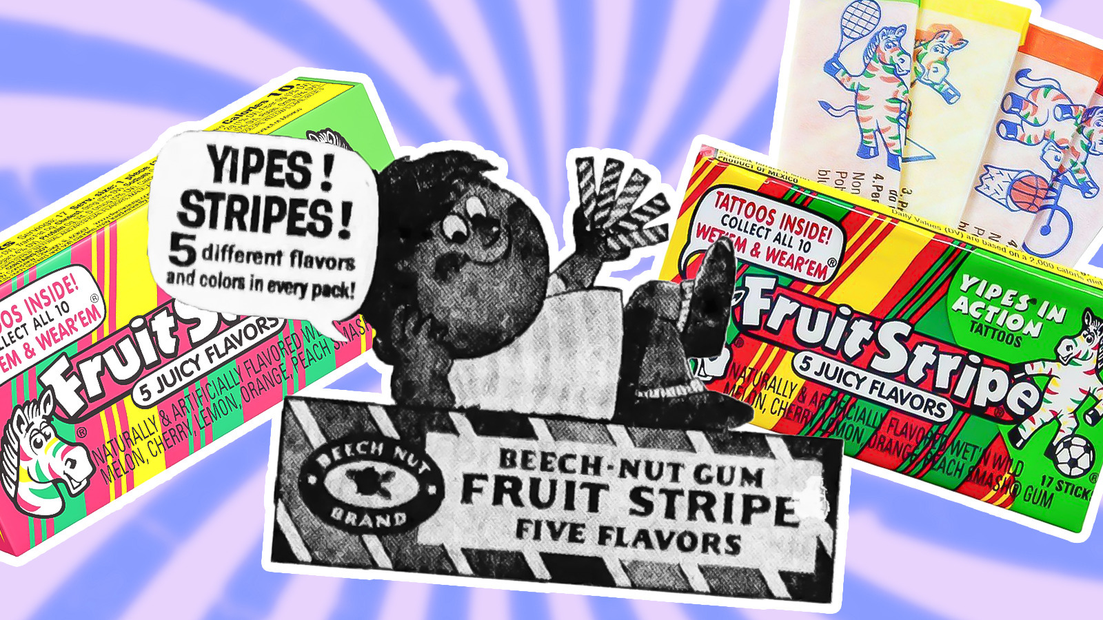 The History Of The Discontinued Fruit Stripe Gum