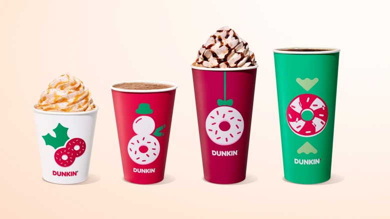 Dunkin' holiday cups