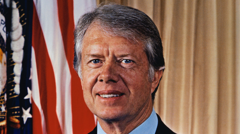 Jimmy Carter smiling,
