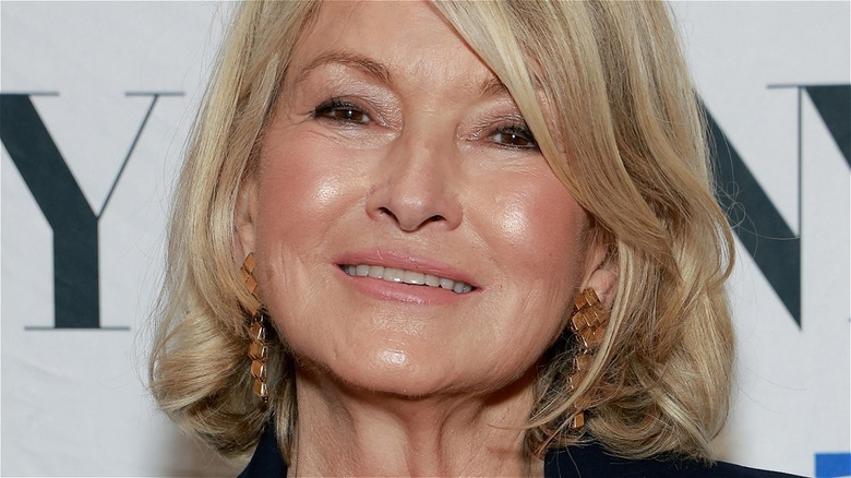 Martha Stewart smiling