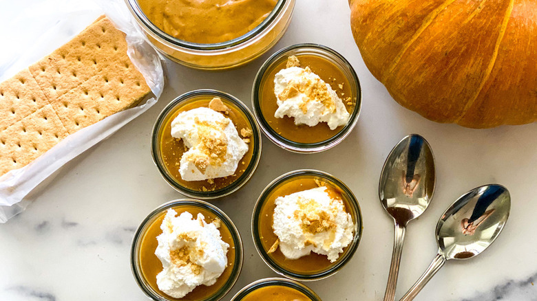 homemade pumpkin pudding