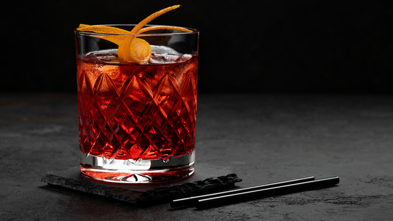 Negroni cocktail