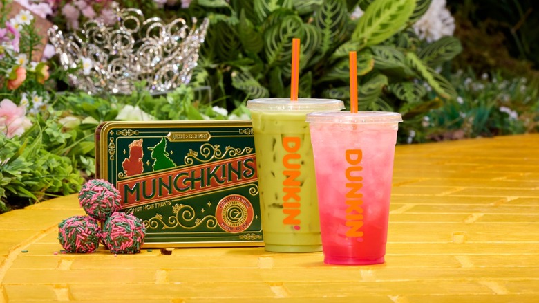 Wicked-themed food and drinks from Dunkin'