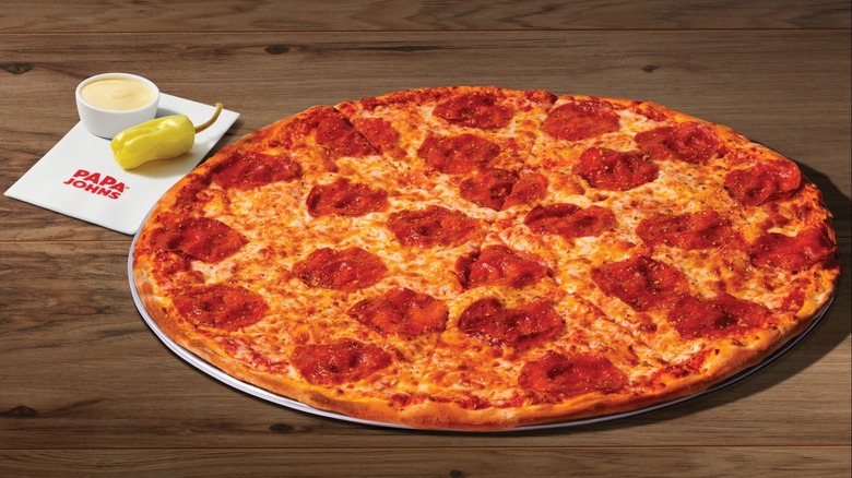 Giant Grand Papa pizza from Papa Johns