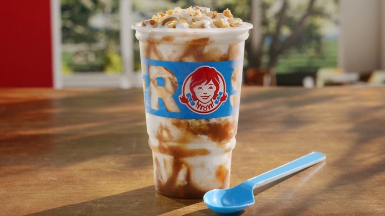 Snickerdoodle-flavored Frosty from Wendy's