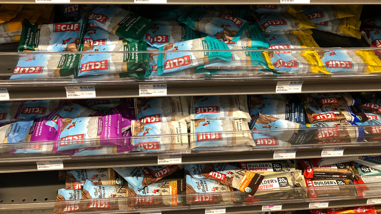 Clif Bar on shelves