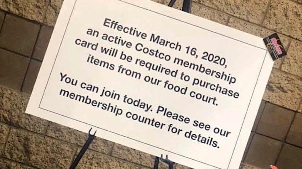Costco food court update