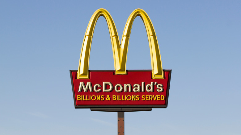 McDonald's golden arches