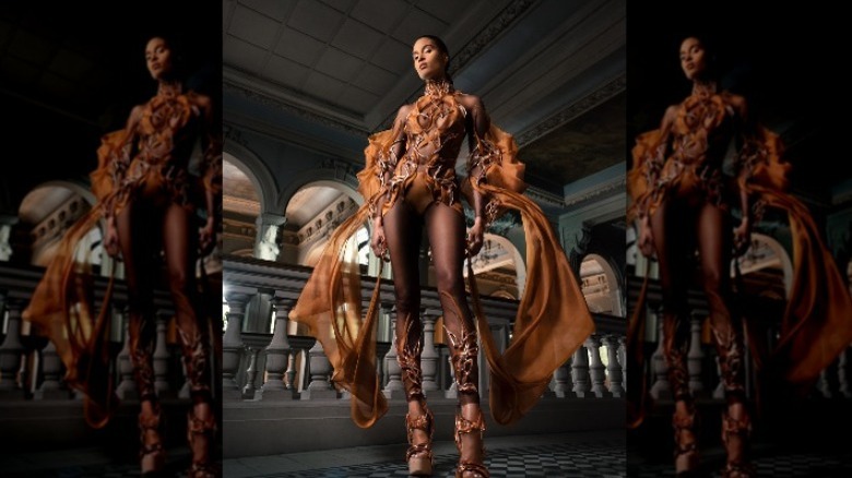 The Magnum vegan dress