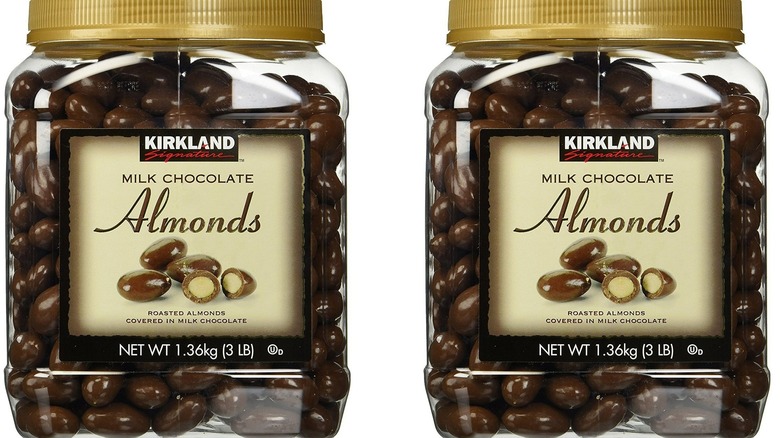 Kirkland Signature milk chocolate almonds