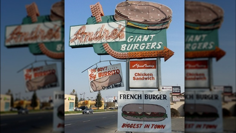 Andre's Drive-In sign