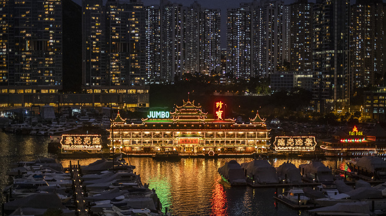 night view, Jumbo Restaurant