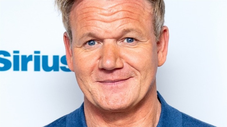 Closeup of Gordon Ramsay