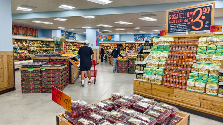 Interior of Trader Joe's