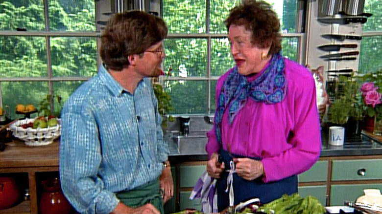 Rick Bayless and Julia Child