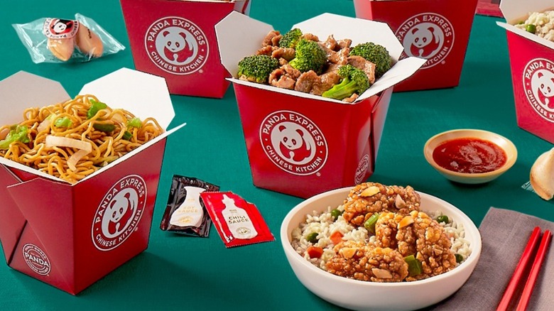 Panda Express food