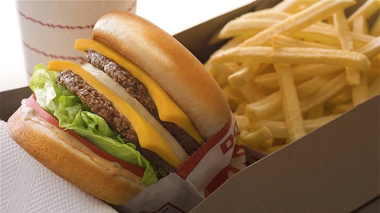 In-N-Out Burger and fries