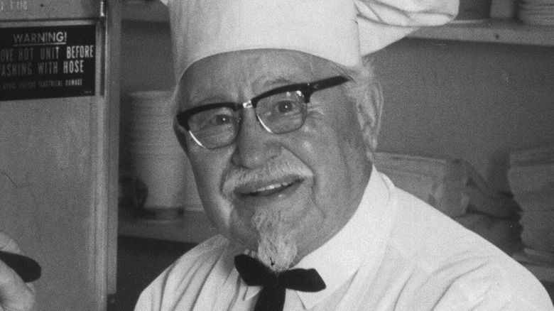 Colonel Sanders Smiling