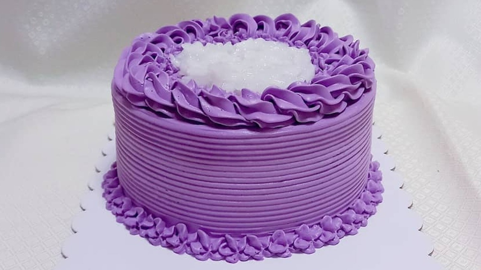 The Ingredient That Gives Filipino Ube Macapuno Cake Its Iconic Color