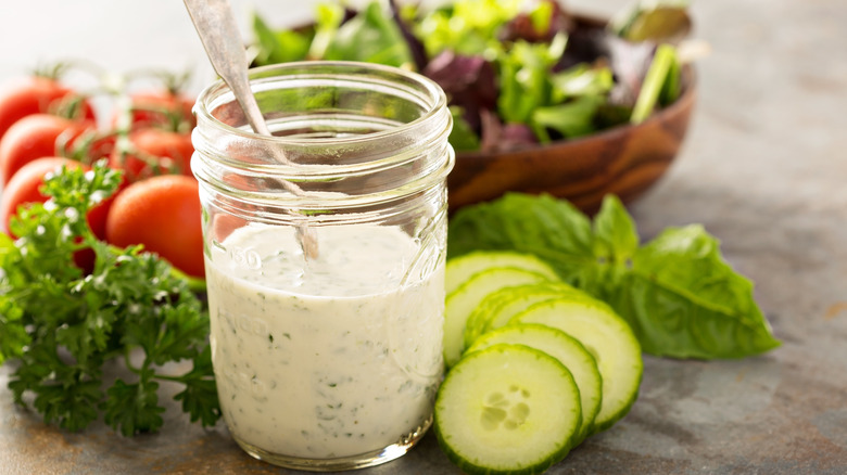 Homemade ranch dressing 