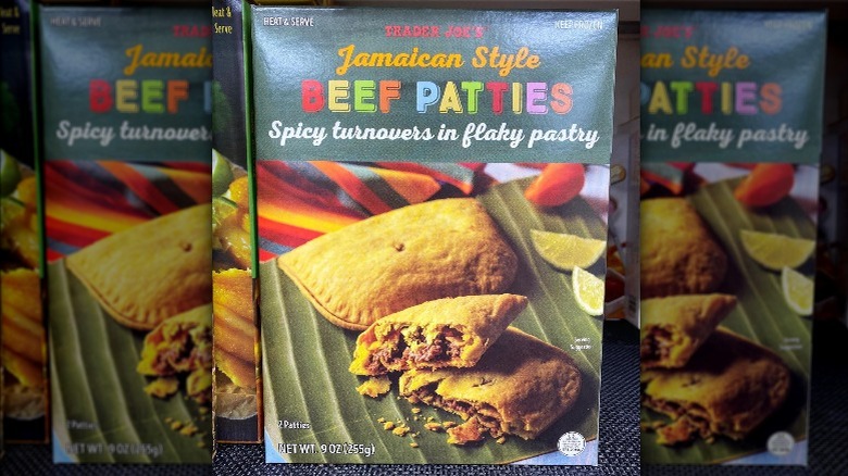Trader Joe's Jamaican Beef Patties package
