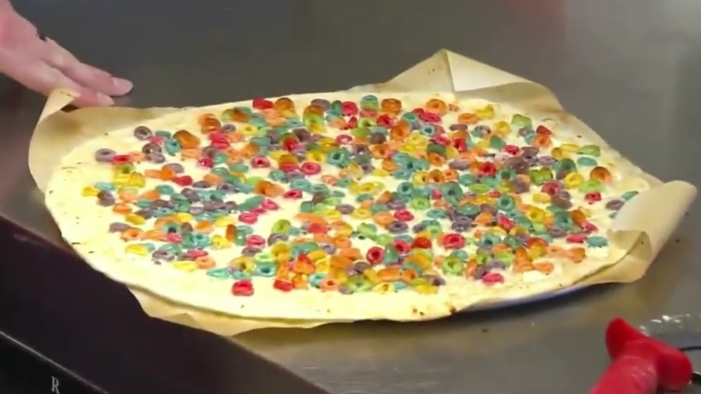 Froot Loops pizza