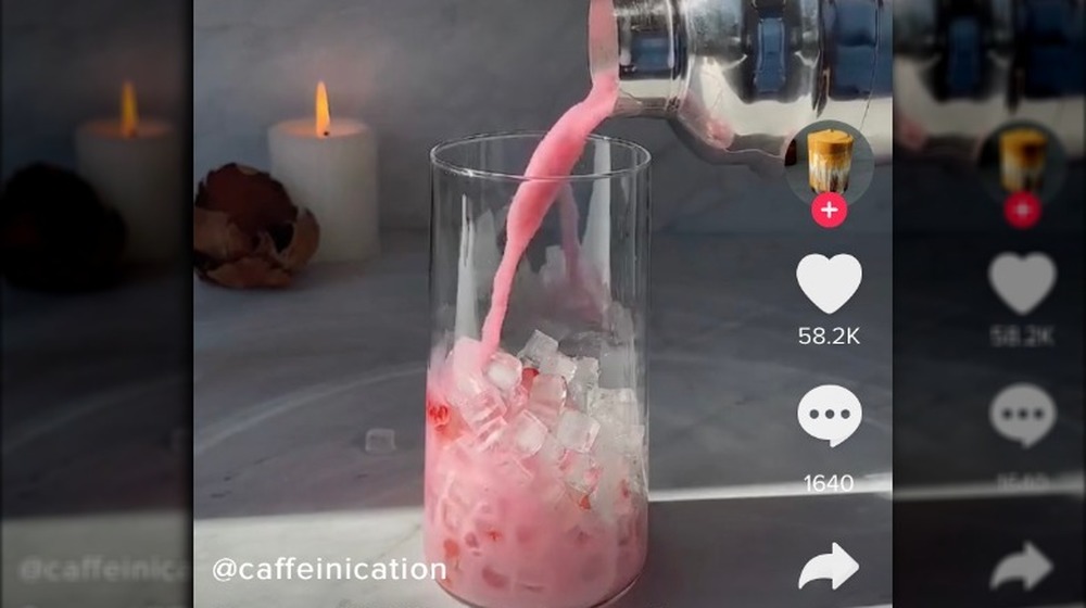 Pink Coconut Iced Tea