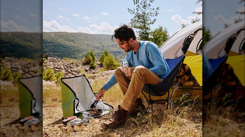 Light Solar Cooker