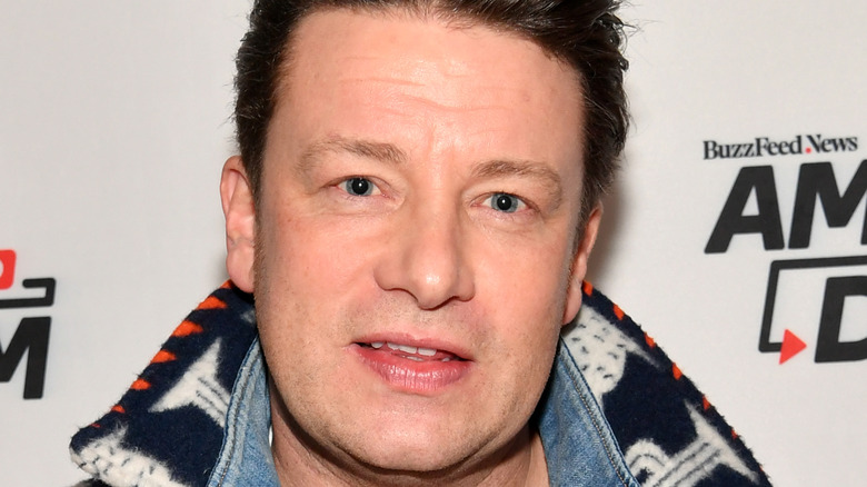 Jamie Oliver close-up