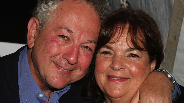 Jeffrey and Ina Garten smiling