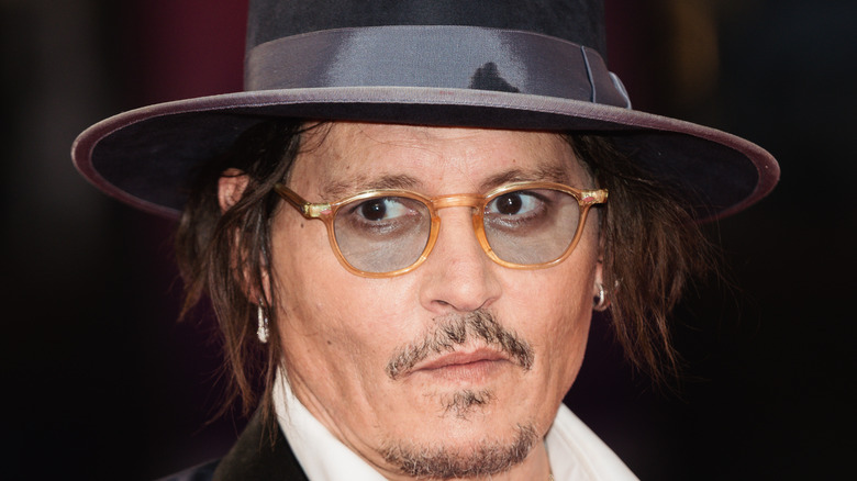 Johnny Depp attends event