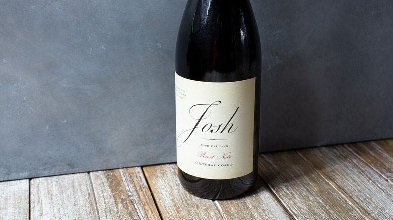 Bottle of Josh Cellars wine