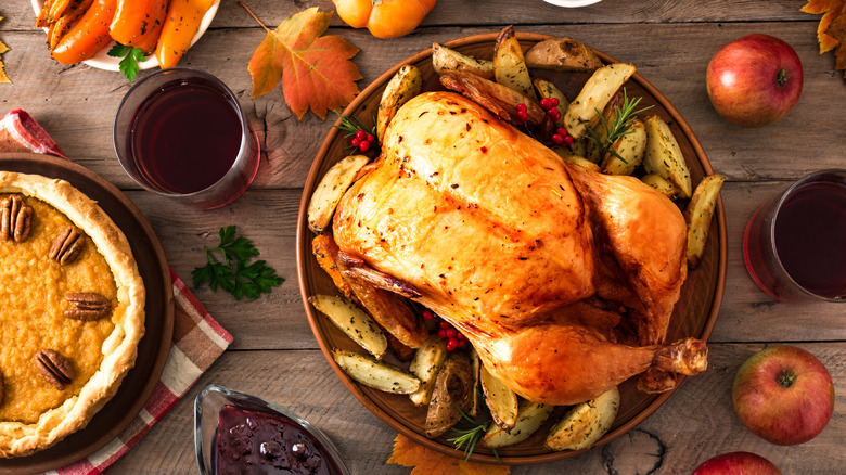roasted turkey