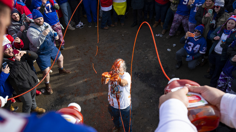 Buffalo Bills Ketchup Opening Ceremony 