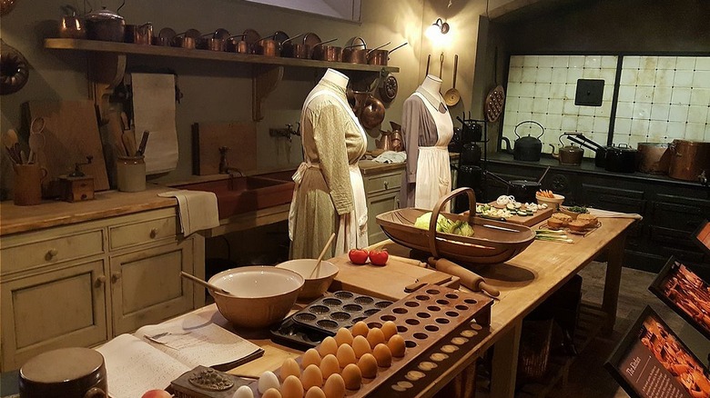 downtown abbey kitchen