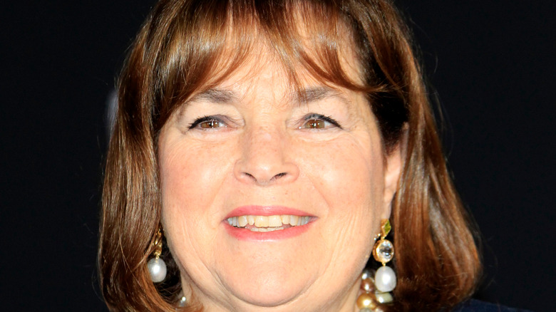 Ina Garten in dangling earrings