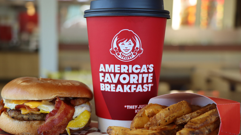 Wendy's breakfast food