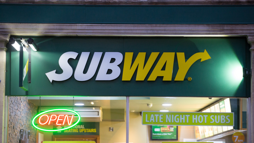 Subway open at night