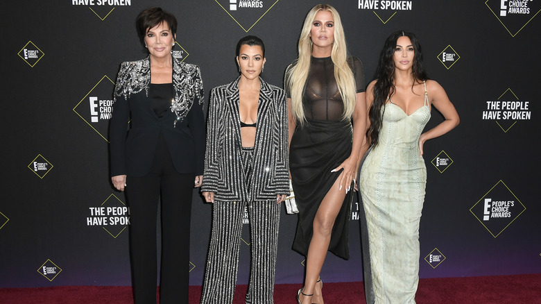The Kardashians on red carpet