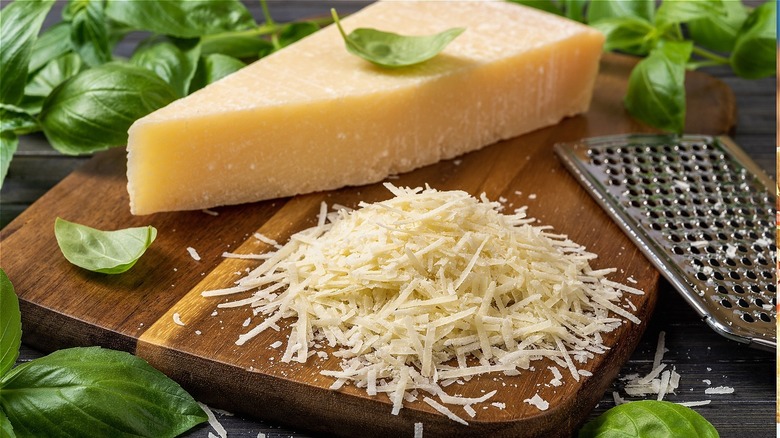  Parmesan cheese block