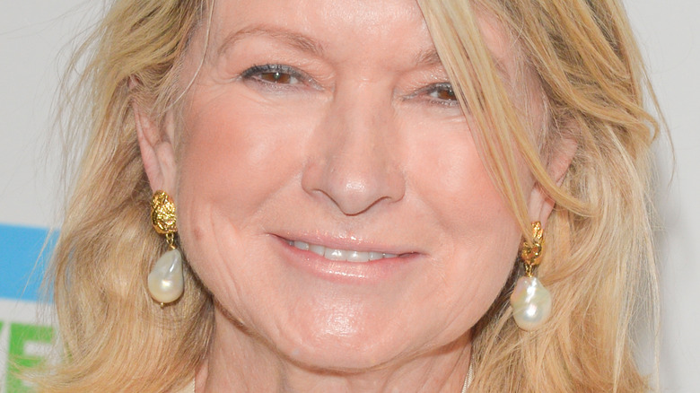 Martha Stewart smiling