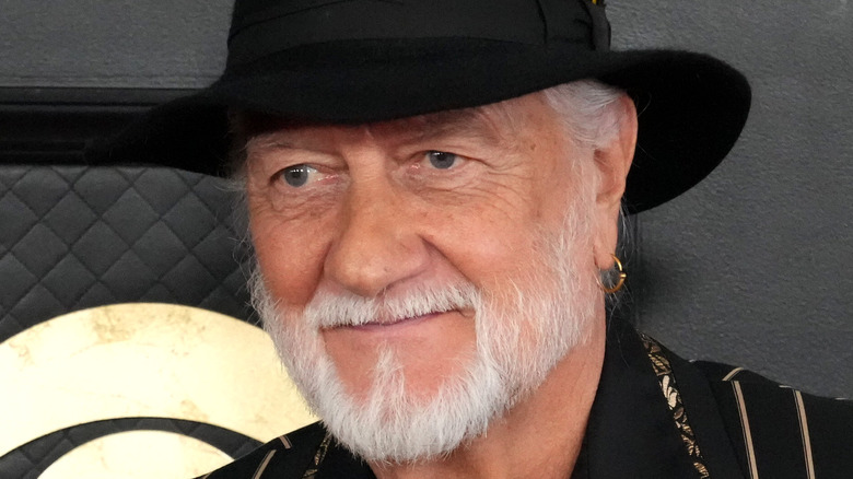 Mick Fleetwood wearing hat