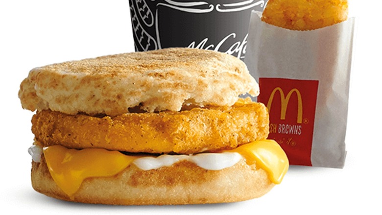 Crispy Chicken Muffin at McDonald's