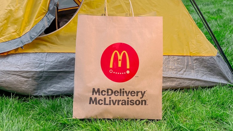 McDonald's Canada takeout bag
